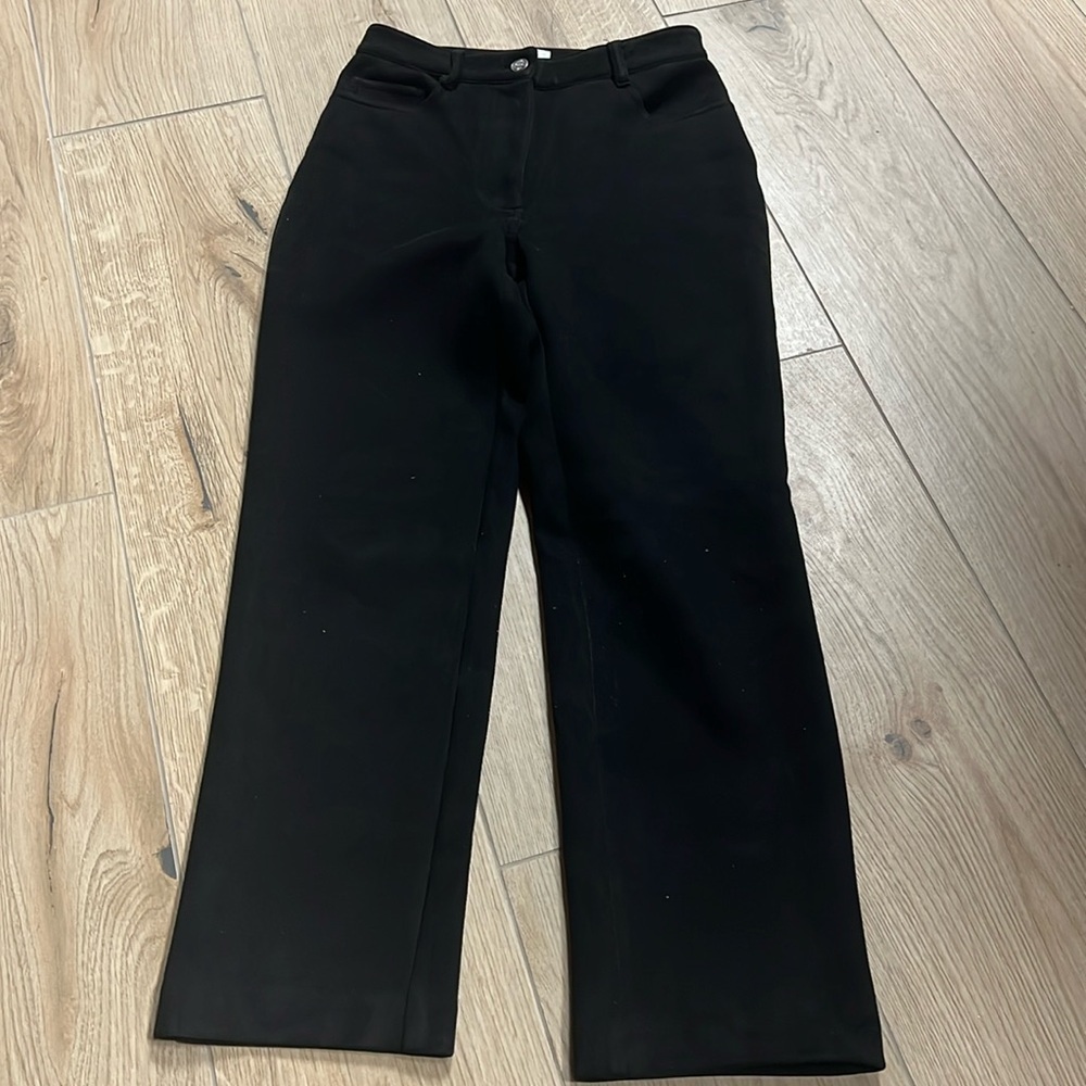 Aritzia Wilfred Melina faux suede trouser